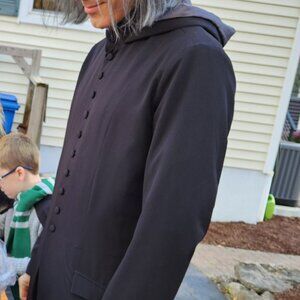 RARE Harry Potter Professor Snape Robe Coat Jacket  Hot Topic Size M